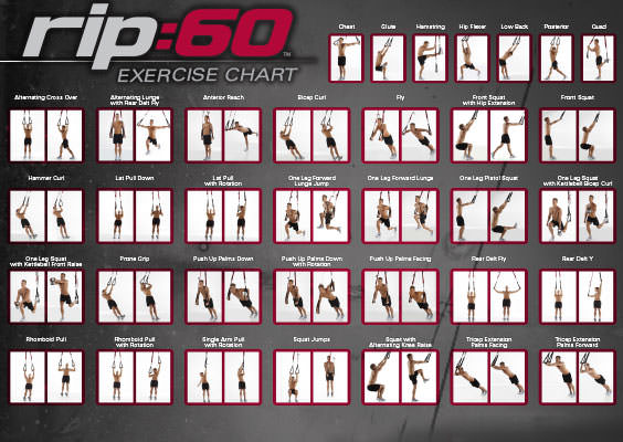 Rip: 60 offers 'head to toe' workout, Features